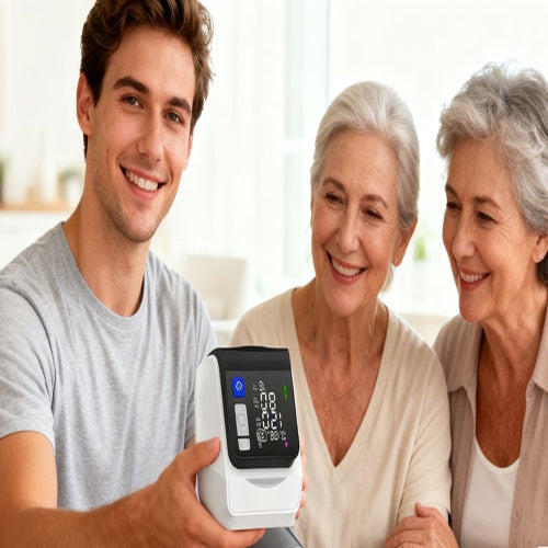 HealthSense – Smart Upper Arm Blood Pressure Monitor