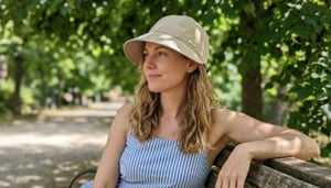 SunnyCrown – UPF 50+ Women’s Sun Visor