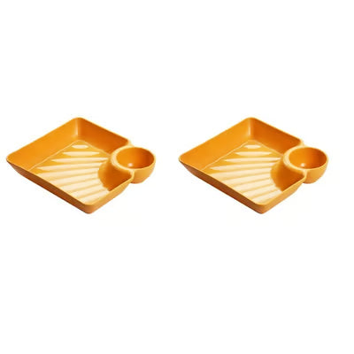 ServeLuxe – Smart Divided Dumpling Plate