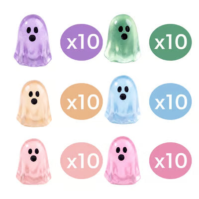 GlowHollow – Mini Glow-In-The-Dark Ghost Figurines