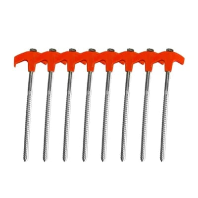 GroundLock – 8" Screw-In Tent Stakes