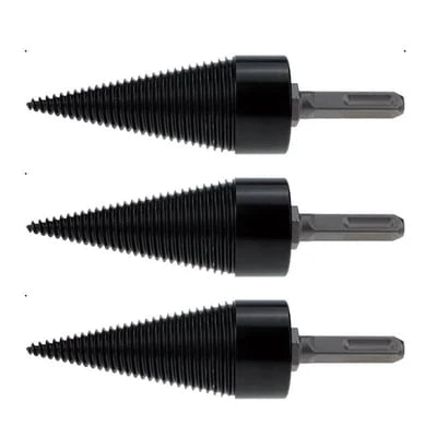 FirewoodPro – Drill-Powered Log Splitter Bit
