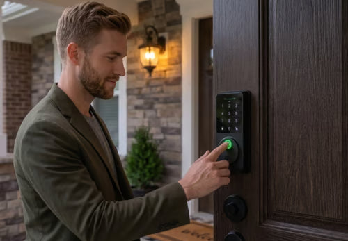 FortiGuard – Premium Keyless Biometric Smart Door Lock