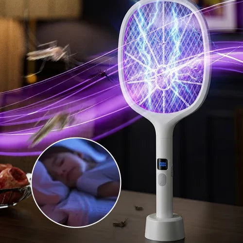 BugShield – Foldable Rechargeable Bug Zapper Racket