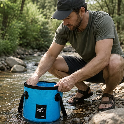 HydraPack – 20L Collapsible Water Carrying Bucket