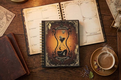 MoonWhisper – Mystical Hardcover Planner