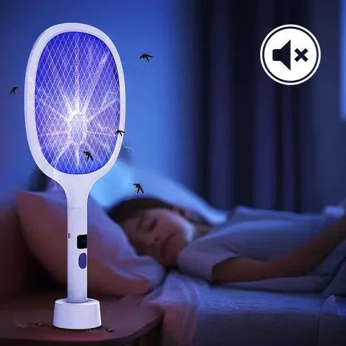 BugShield – Foldable Rechargeable Bug Zapper Racket