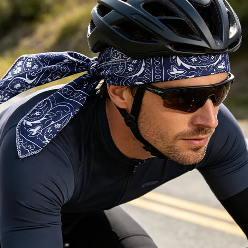 RiderVail – Elastic Cycling Sports Helmet Cap
