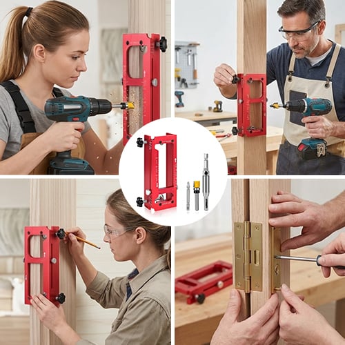 HingeGuide – Adjustable Door Hinge Installation Tool