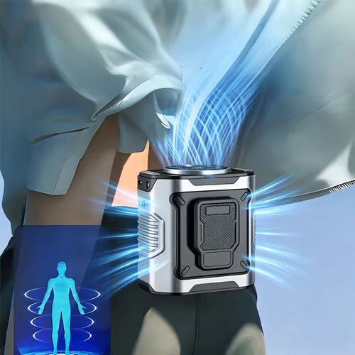 BreezeForce – Premium Hands-Free Outdoor Cooling Waist Fan