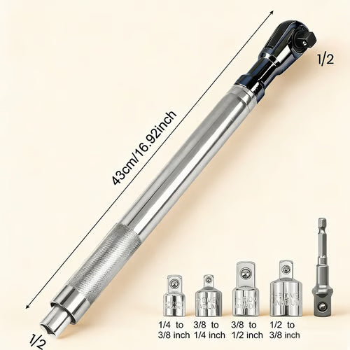 TorquePro | 2-in-1 Ratchet Wrench Set