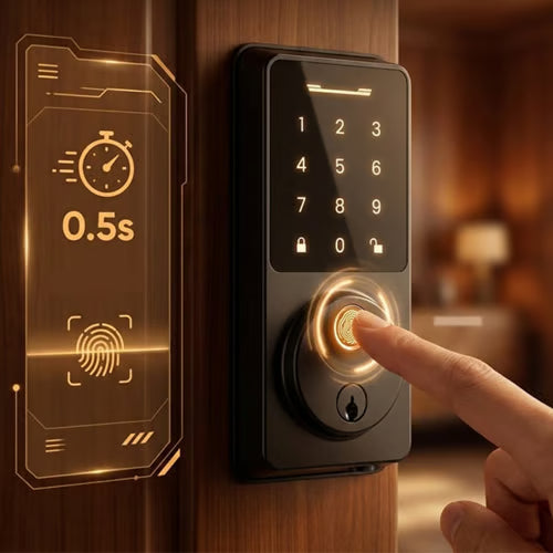 FortiGuard – Premium Keyless Biometric Smart Door Lock