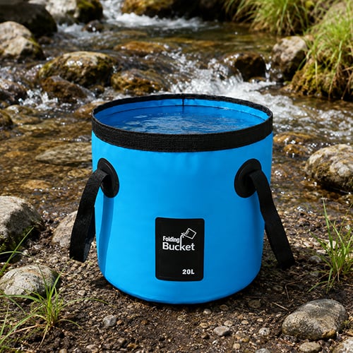 HydraPack – 20L Collapsible Water Carrying Bucket