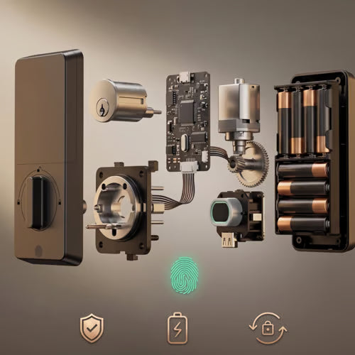 FortiGuard – Premium Keyless Biometric Smart Door Lock