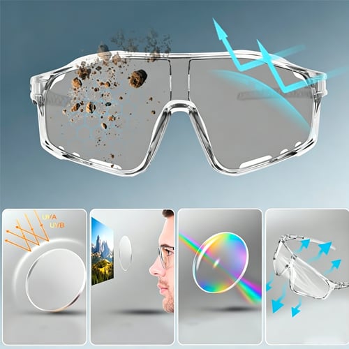 OptiShield – Photochromic Cycling & Hiking Sunglasses