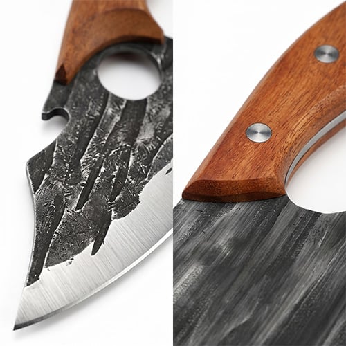 BladeForge – Hand Forged Chef & Cleaver Set