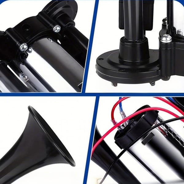 600DB Dual-Tone Metal Car Horn - Image 6