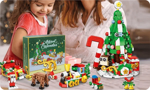 BuildJoy – Christmas Building Block Advent Calendar