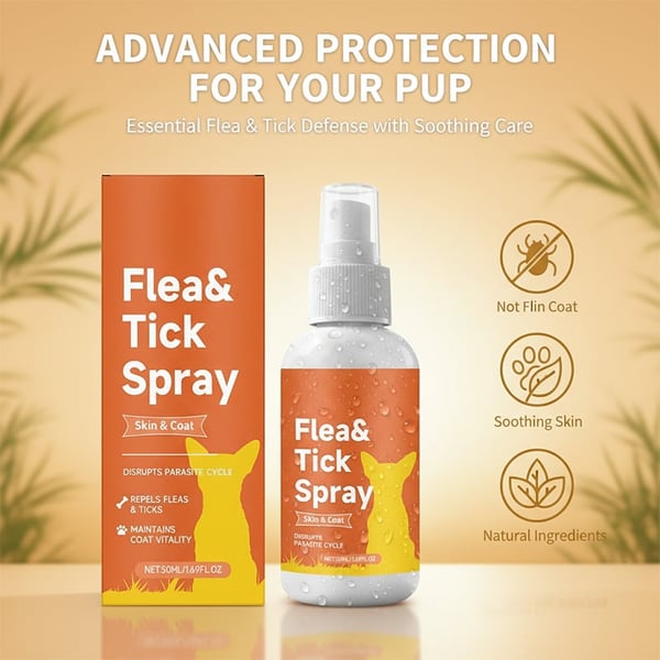 Flea & Tick Pet Care Spray - Image 1