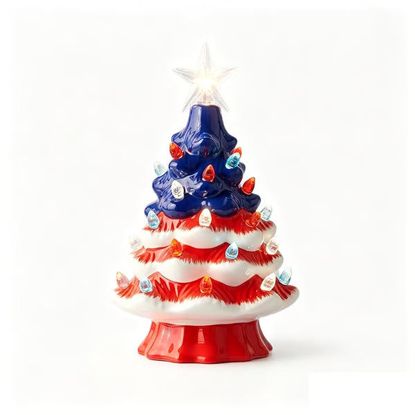 EverGlow – Mini Resin Nostalgic Christmas Tree Lamp