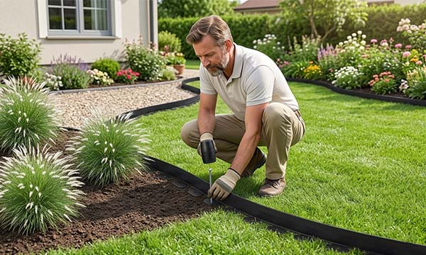 EdgeEase – Flexible Landscape Garden Border