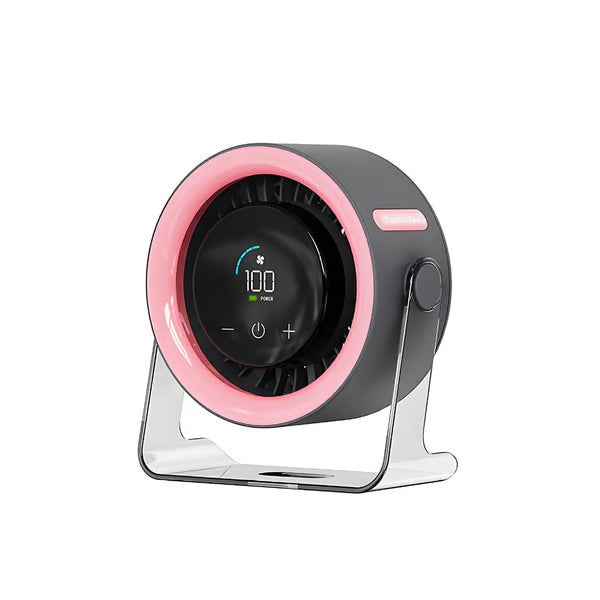 TurboBreeze – Silent Precision Desktop Fan