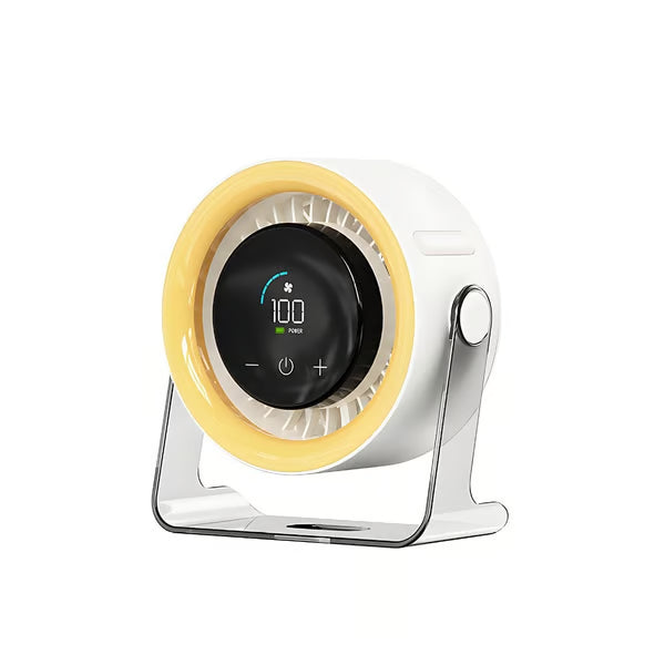 TurboBreeze – Silent Precision Desktop Fan