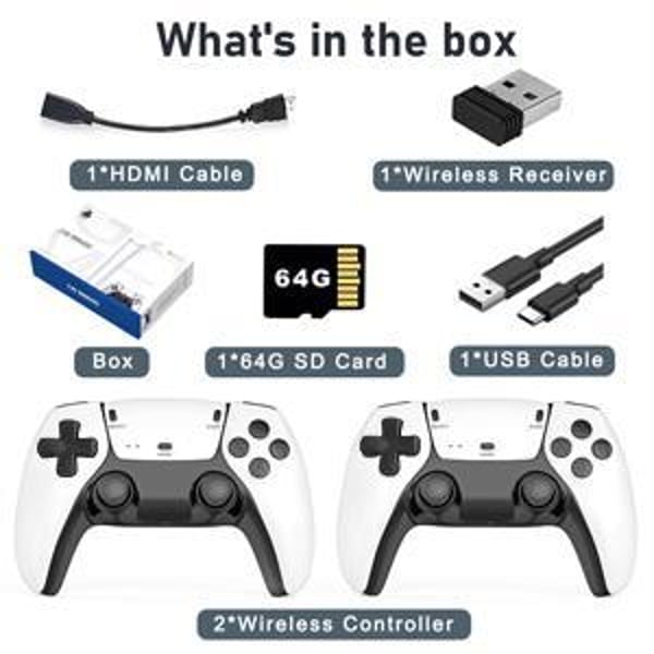 Sakerplus Wireless Retro Game Console Stick