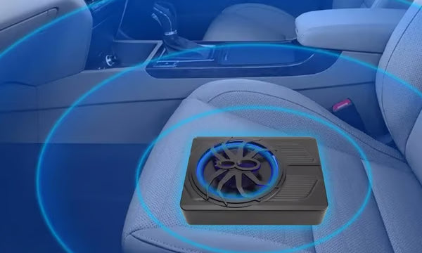 BassForge – Slim Powered 10-Inch Car Subwoofer
