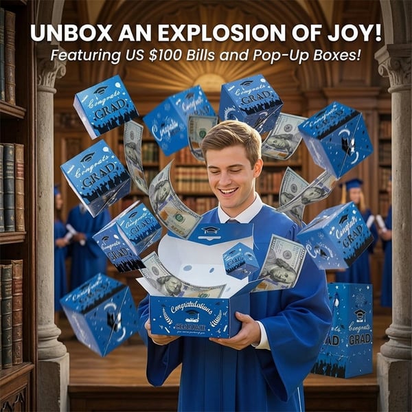 Graduation Pop Up Gift Box