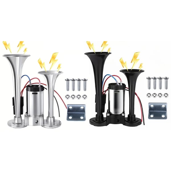 600DB Dual-Tone Metal Car Horn - Image 14