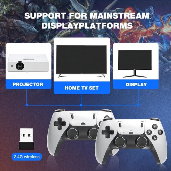 Sakerplus Wireless Retro Game Console Stick