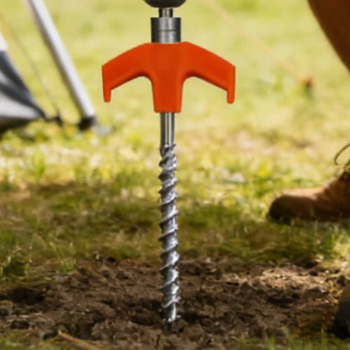 GroundLock – 8" Screw-In Tent Stakes