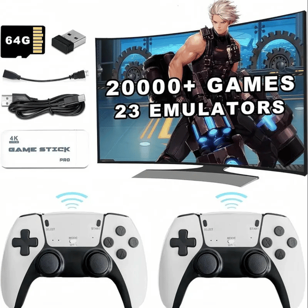 Sakerplus Wireless Retro Game Console Stick