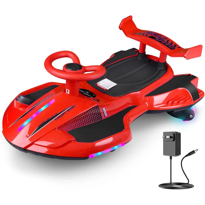 🎉Last Day 80% OFF⏰️ 12V Electric Wiggle Car Ride On Toy —🚚Make Playtime Safer & More Fun