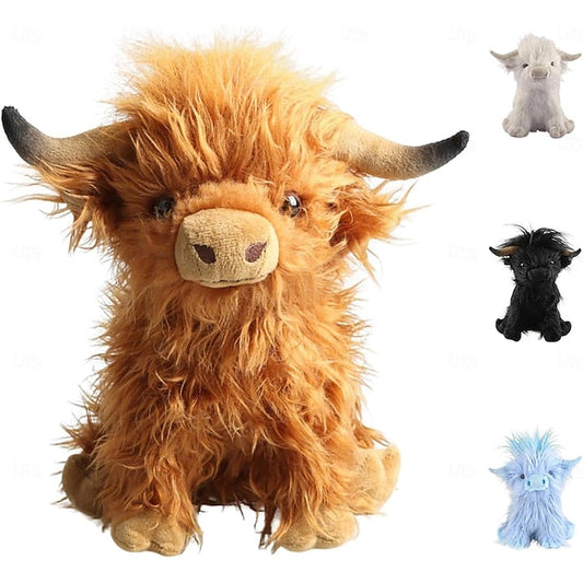 FluffMoo – Highland Cow Plush Toy